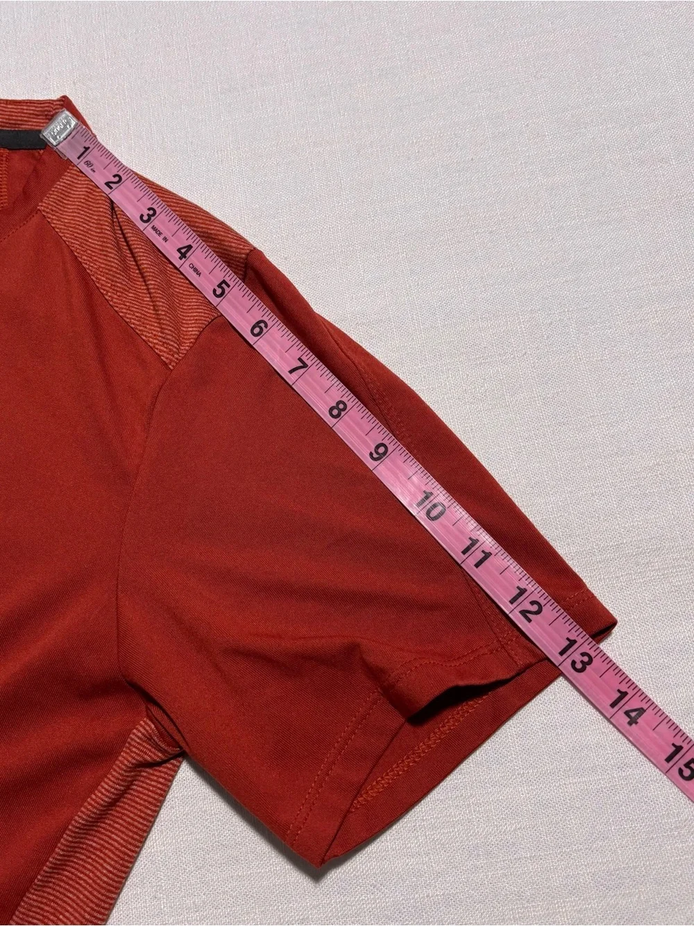 Men’s The North Face Flashdry-XD Tee | Dark Orange / Copper | Size Small